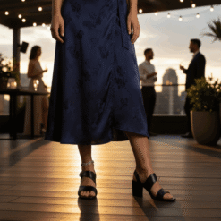 Sandalia New Walk Asimétrica Negra