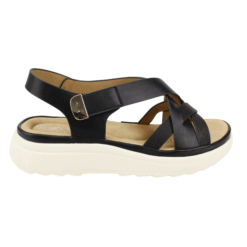 Sandalia Anatomica Velcro Negra