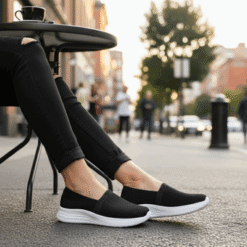 Alternative view of Zapatilla Transpirable Confort Negra