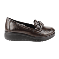 Mocasín  Broche Confort Café