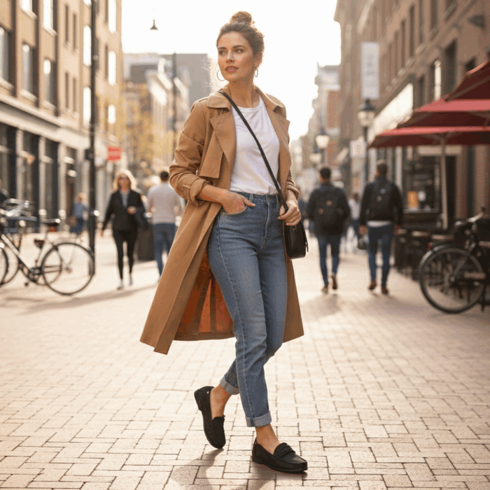 Mocasín Flecos Negro - Imagen 2