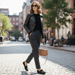 Alternative view of Mocasín  Slip On Confort Negro