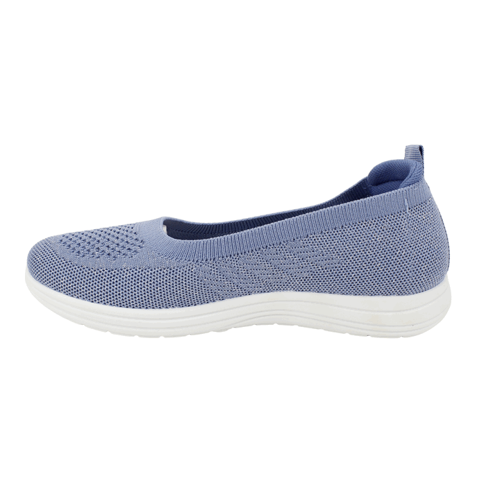 Zapatilla Slip On Confort Celeste - Imagen 4