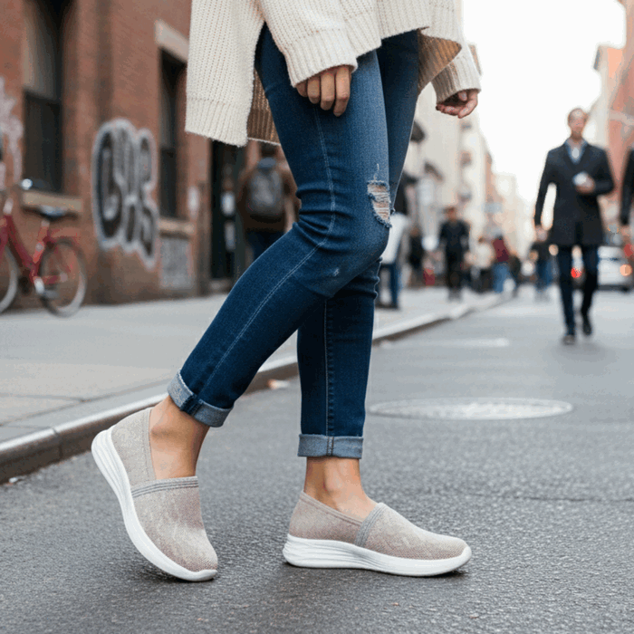 Zapatilla Transpirable Confort Rosa - Imagen 2