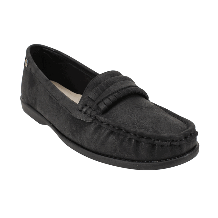 Mocasín Flecos Negro - Imagen 3