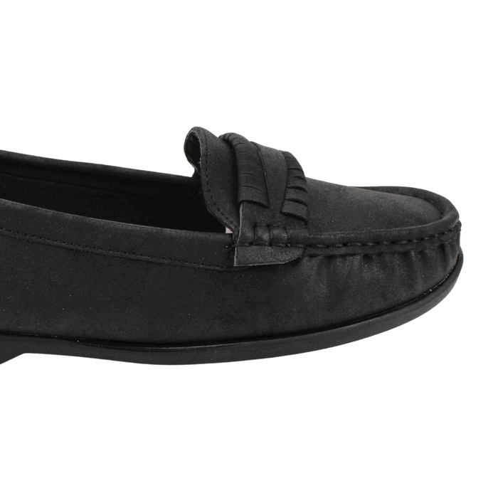 Mocasín Flecos Negro - Imagen 5