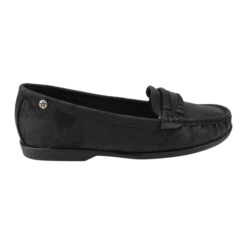Mocasín Flecos Negro