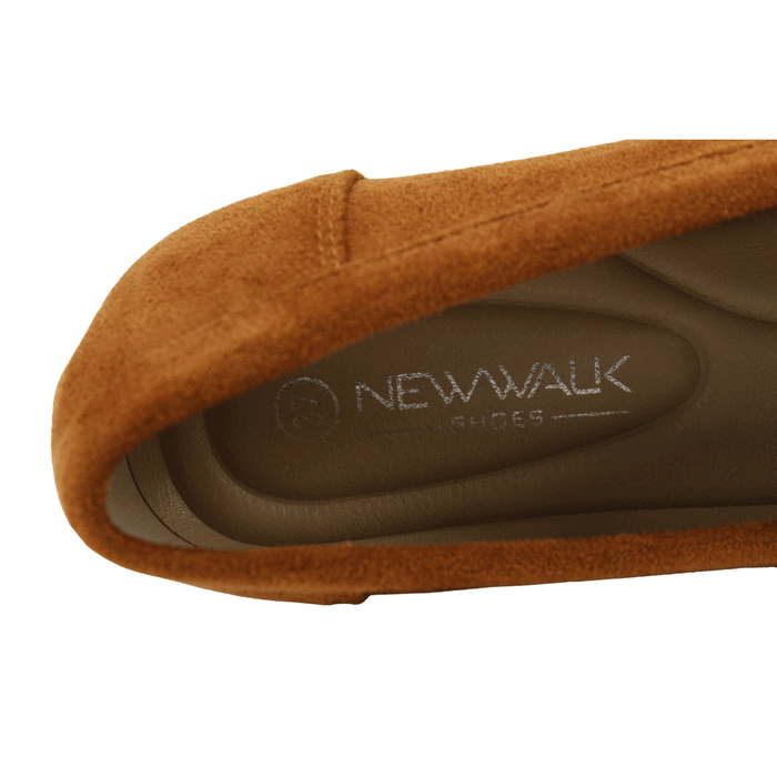 Mocasín Slip On Confort Camel - Imagen 5