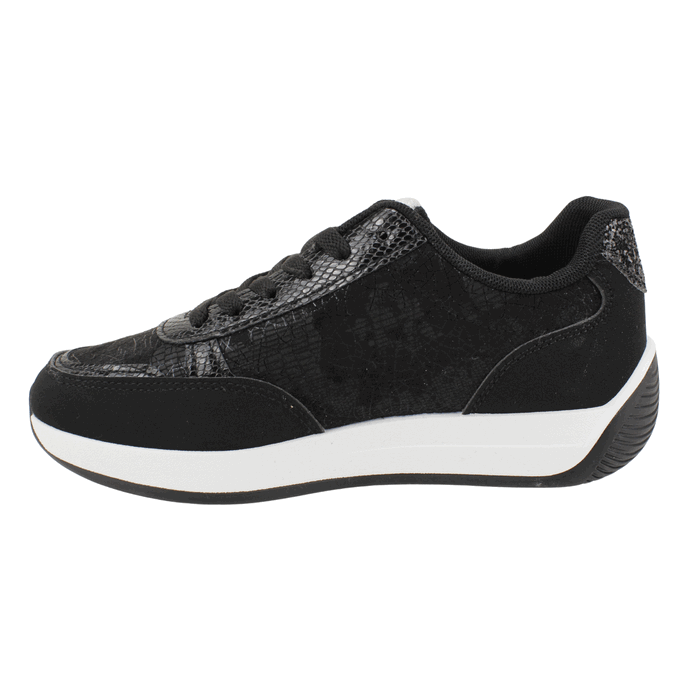 Zapatilla Stellar Plataforma Negra - Imagen 3