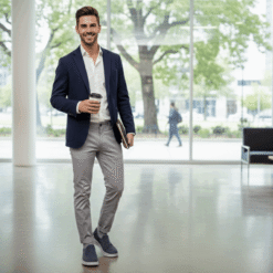 Alternative view of Zapatilla Slip On Confort Azul