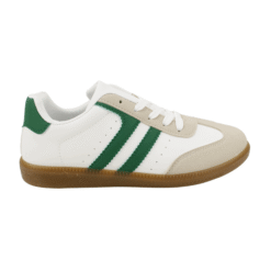 Zapatilla Vintage Blanca Verde