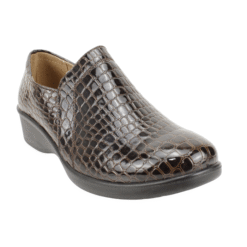 Alternative view of Zapato Reptil Café Brillante