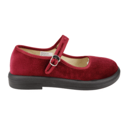 Zapato Microfibra Rojo