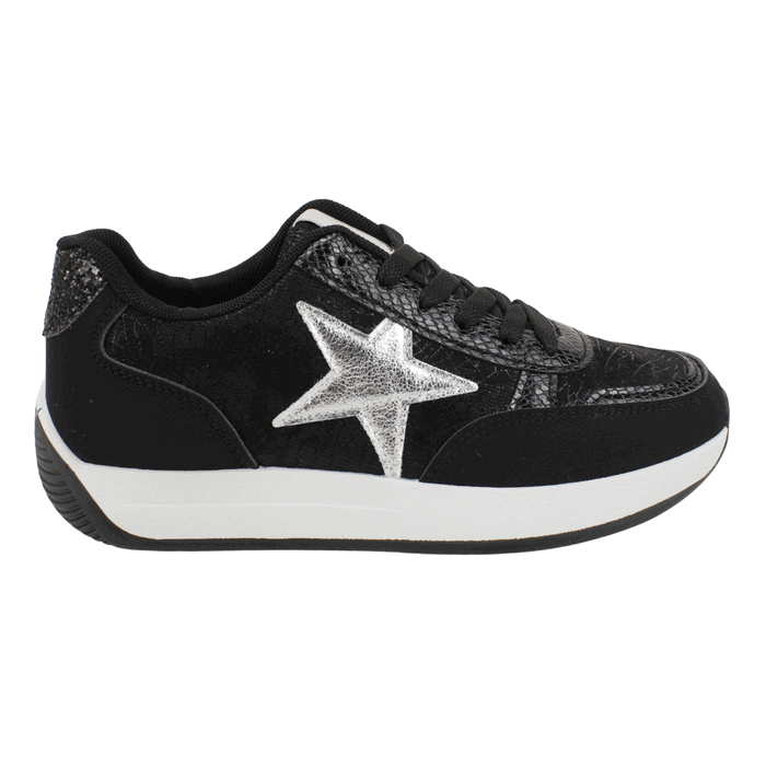 Zapatilla Stellar Plataforma Negra