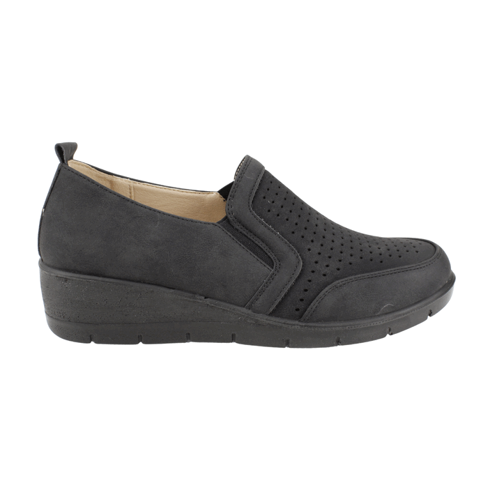 Zapato Puntos Negro - Mocasines y alpargatas en NEW WALK SHOES