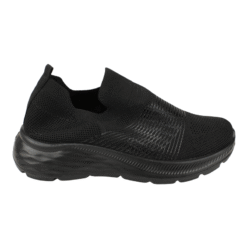 Zapatilla Slip On Deportiva Negra