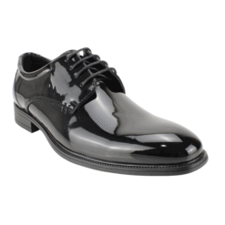 Alternative view of Zapato Clásico Negro Brillante