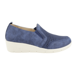 Zapato Puntos Azul