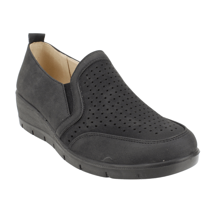 Zapato Puntos Negro - Mocasines y alpargatas en NEW WALK SHOES