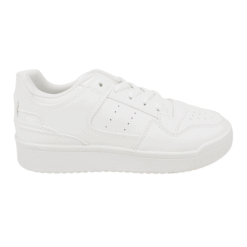 Zapatilla Moda Escolar Blanca