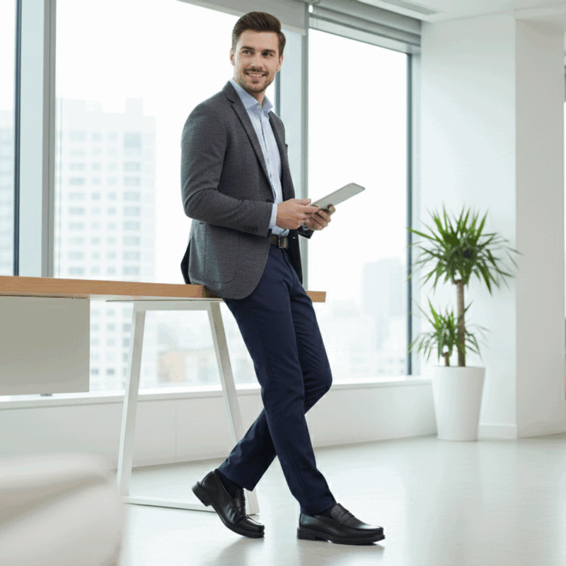 Mocasín Clasico Negro - Imagen 2