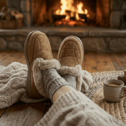 Alternative view of Pantufla Peluda Chiporro Marrón