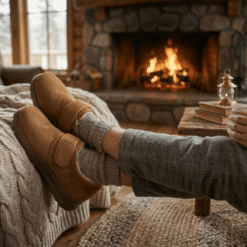 Alternative view of Pantufla Chiporro Velcro Camel