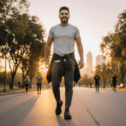 Alternative view of Zapatilla Slip On Deportiva Negra