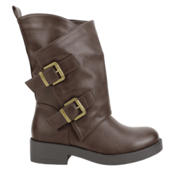 Bota Biker Corta Café