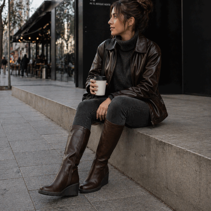 Bota Cuña Edge Café - Imagen 2