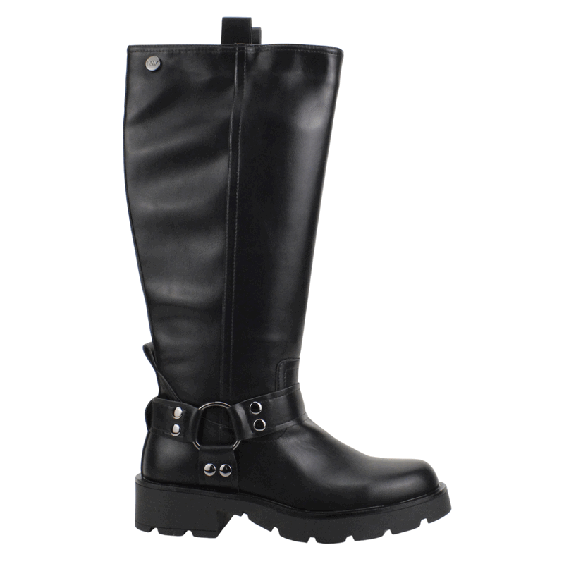 Bota Biker Negra