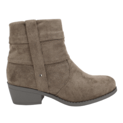 Botín Niveles Microfibra Taupe