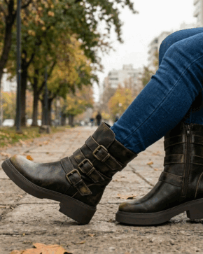 botines bikers