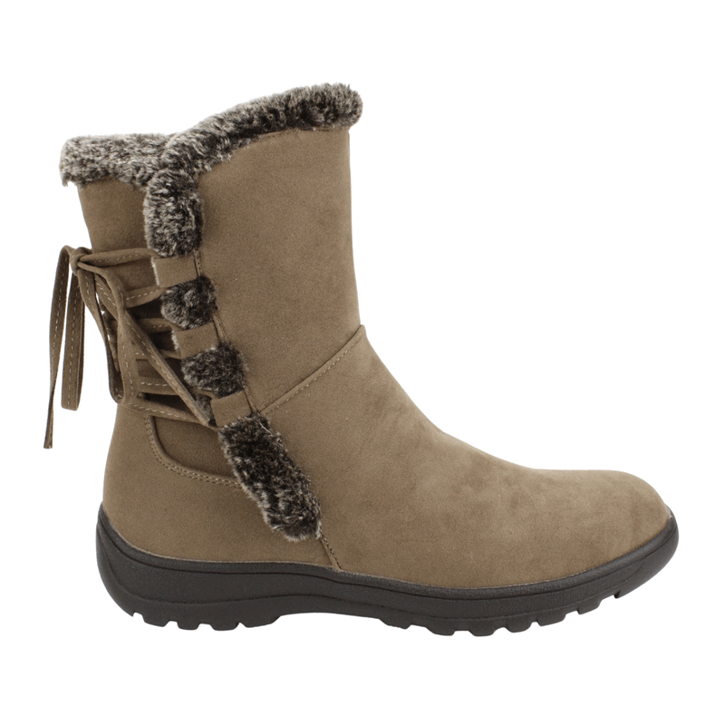 Botín Chiporro Trenzas Taupe