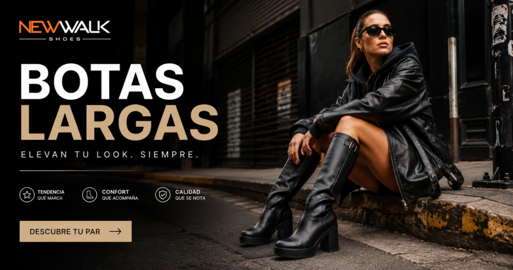 BOTAS LARGAS MUJER