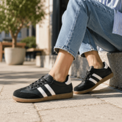 Alternative view of Zapatilla Vintage Negra