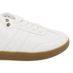Zapatilla Urbana Croco Blanca - Imagen 5