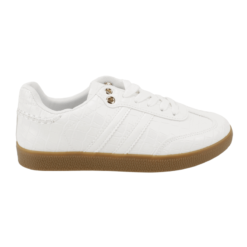 Zapatilla Urbana Croco Blanca