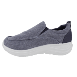 Zapatilla City Confort Slip On Gris - Zapatillas en NEW WALK SHOES