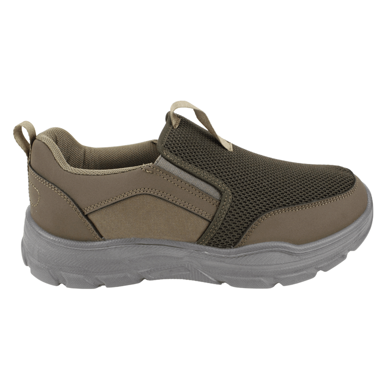 Zapatilla Slip On Confort Urban Café - Zapatillas en NEW WALK SHOES
