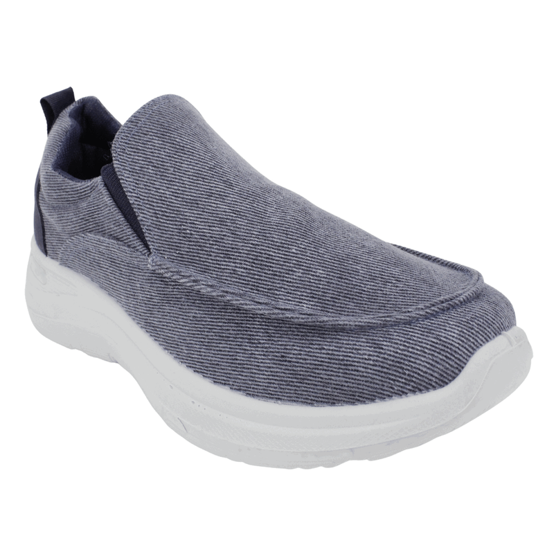 Zapatilla City Confort Slip On Gris - Zapatillas en NEW WALK SHOES